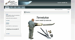 Desktop Screenshot of laurinmetalli.fi